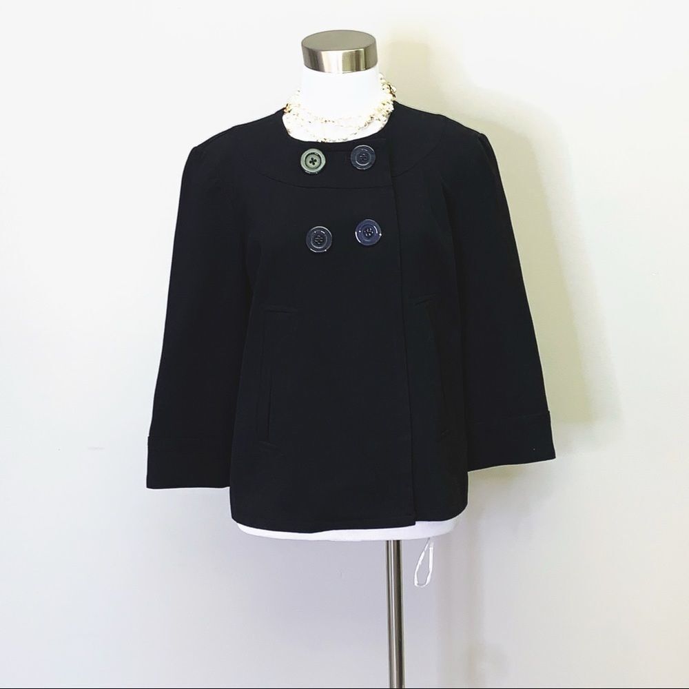 Larry Levine crop swing coat - Picture 4 of 5